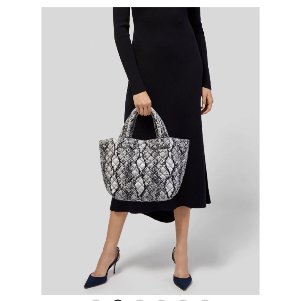 M.Z Wallace Snake Print Tote Bag